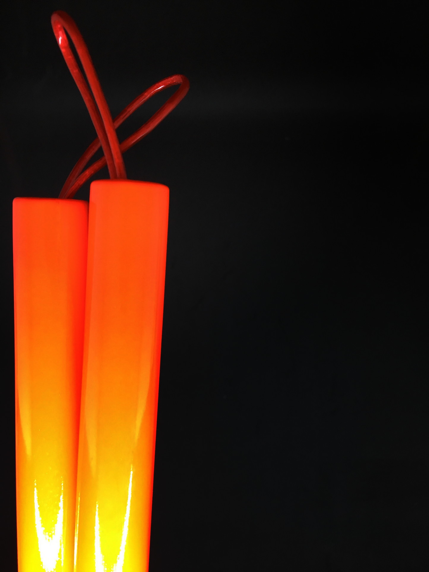 Scka Flame Series - The Not Chakus (Red) - Scka Weapons
