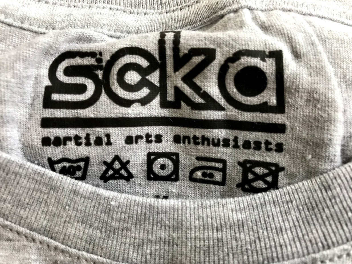 Scka Grey n' Black Classic Tee - Scka Weapons