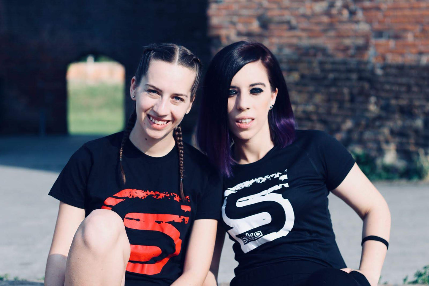 Scka – Black/Red Classic Tee - Scka Weapons