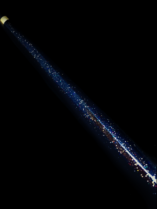 Sparkling Black & White Bo Staff - Scka Weapons