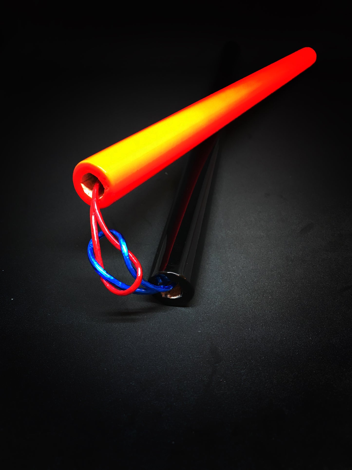 Scka Flame Series - The Not Chakus (Black) - Scka Weapons