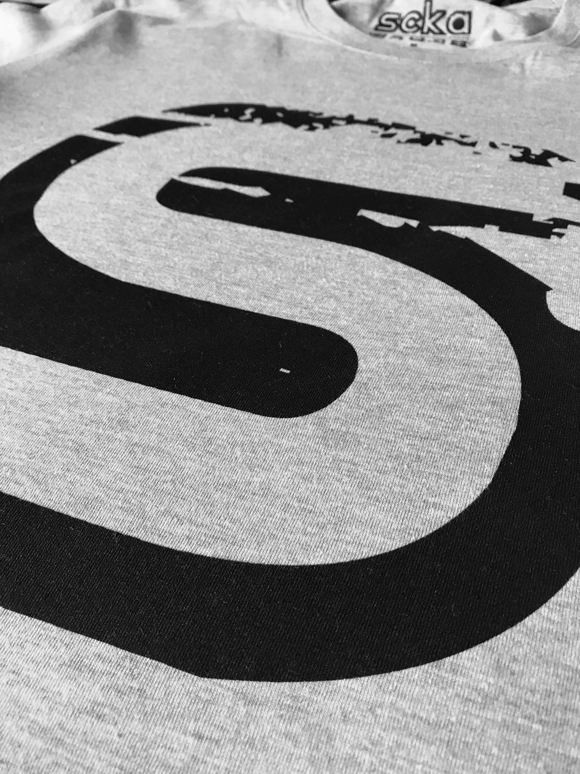 Scka Grey n' Black Classic Tee - Scka Weapons