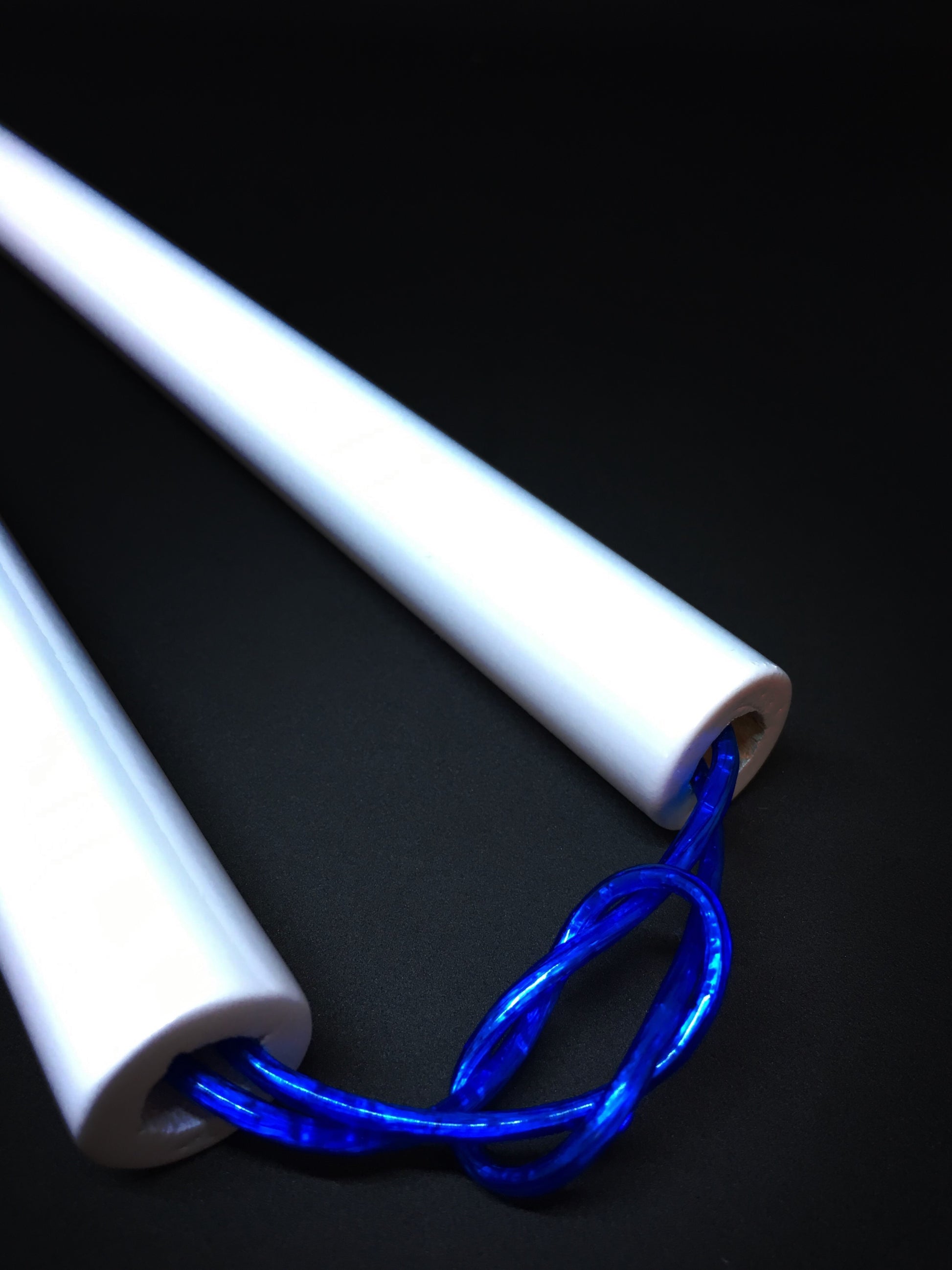Scka Flame Series - The Not Chakus (White) - Scka Weapons