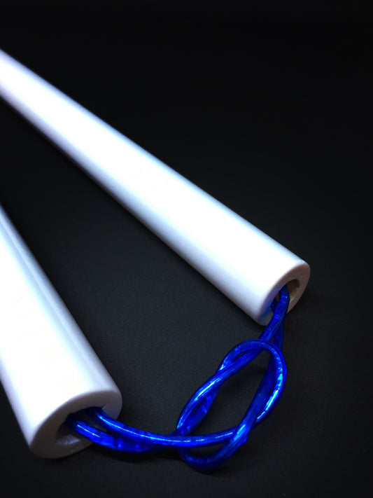 Scka Flame Series - The Not Chakus (White) - Scka Weapons