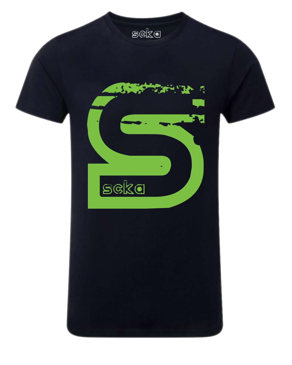 Scka – Blue/Green Classic Tee - Scka Weapons