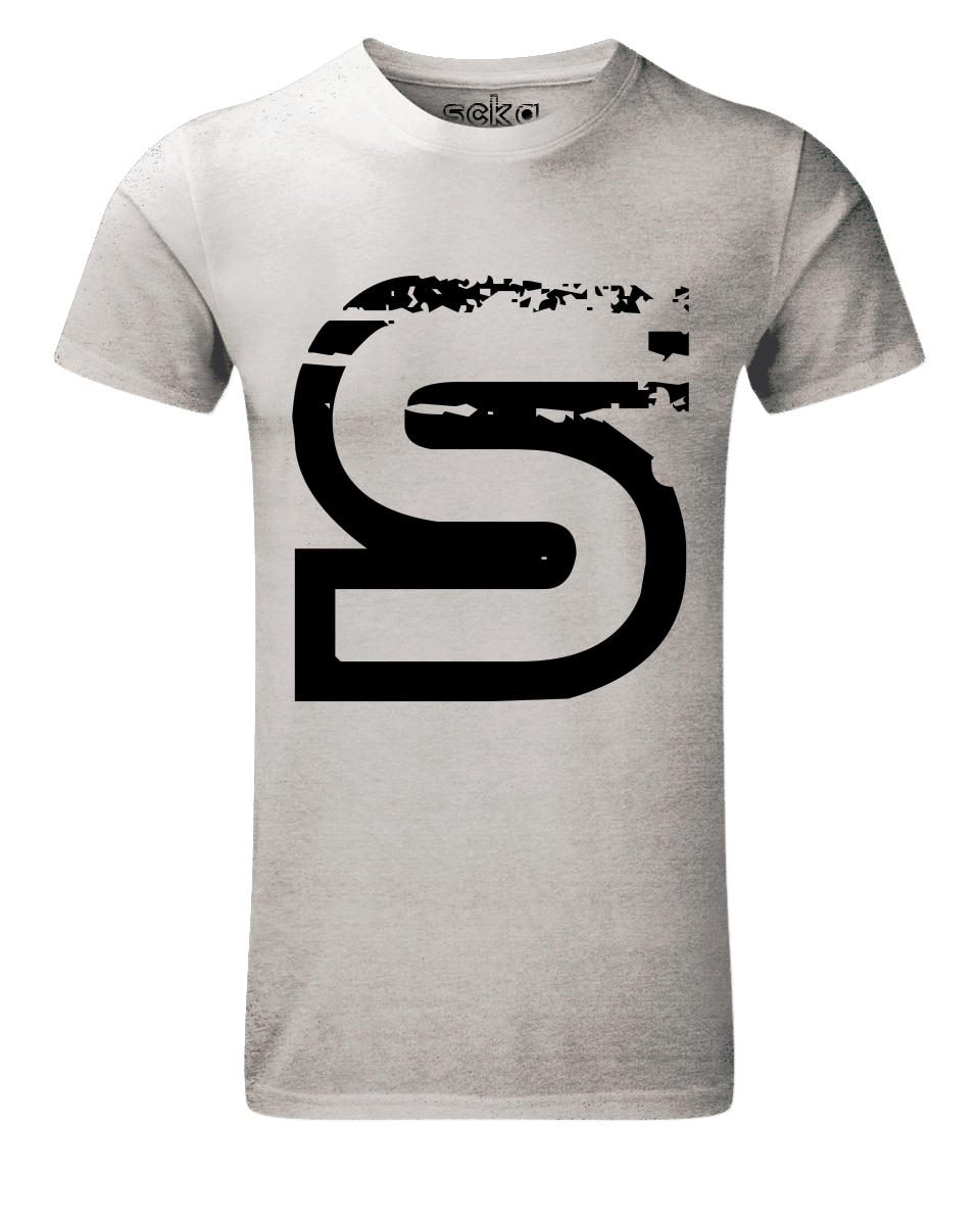 Scka Grey n' Black Classic Tee - Scka Weapons