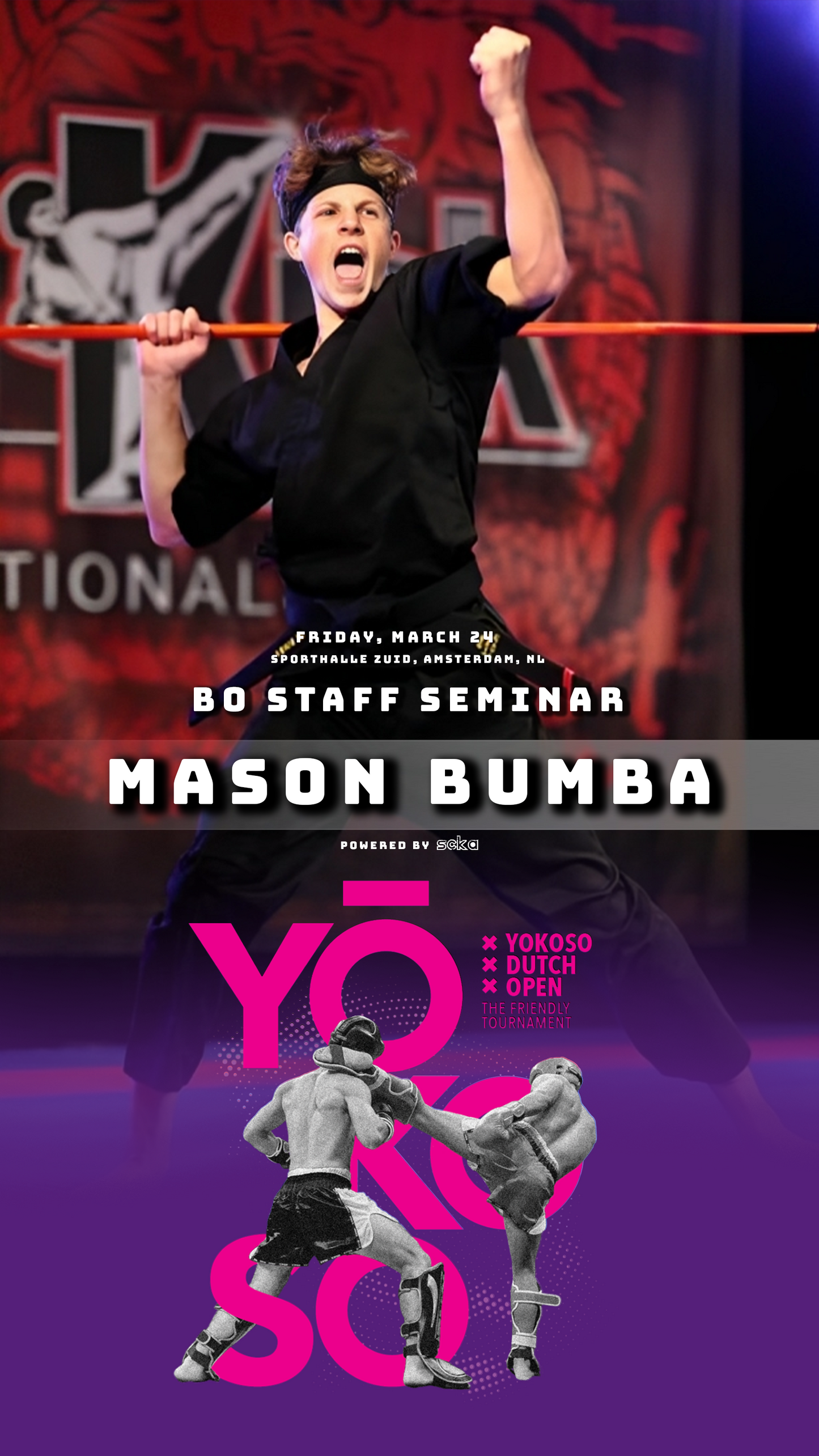 Mason Bumba Bo Staff Seminar @ YDO 2023 - Scka Weapons