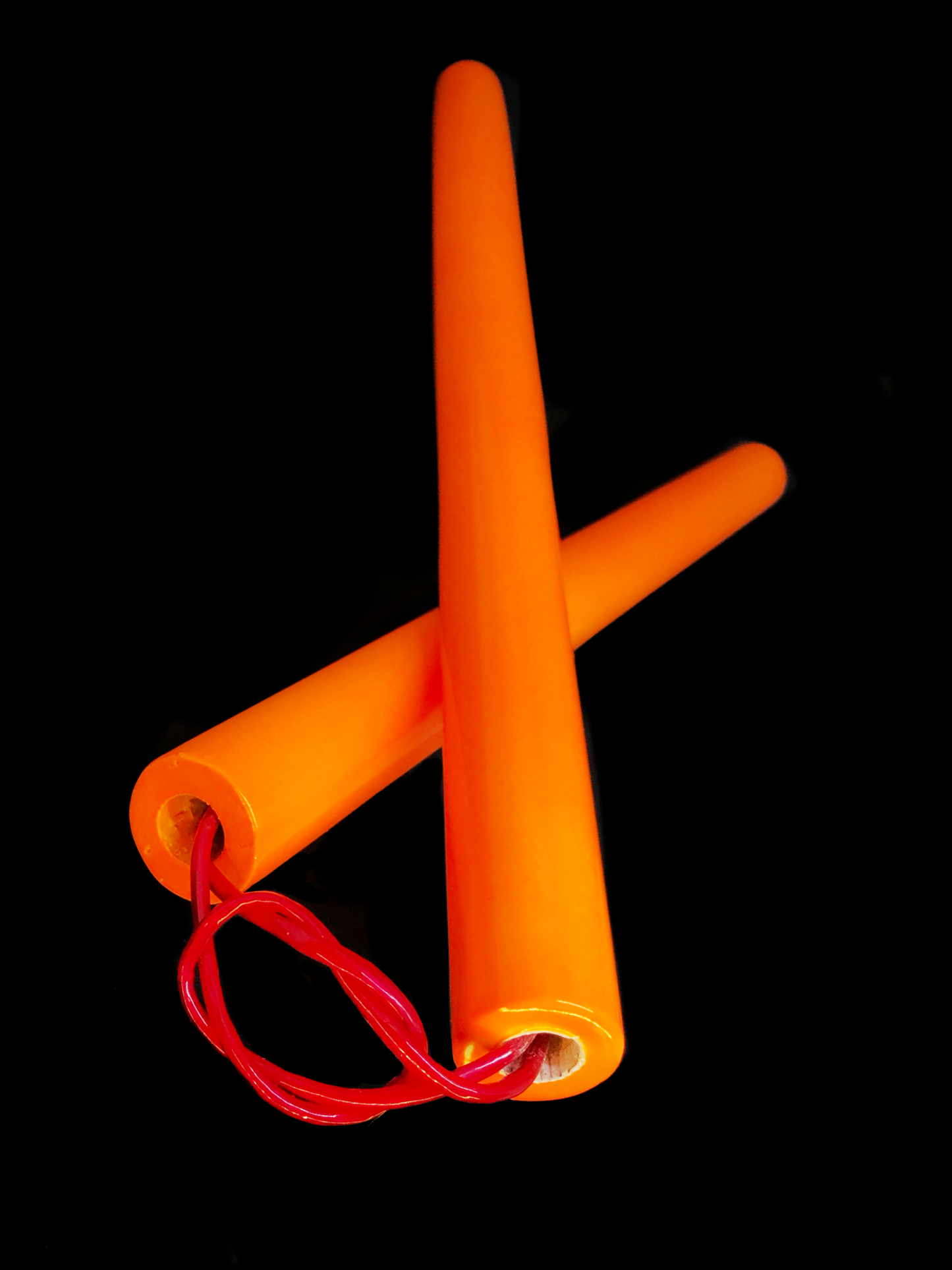 Scka Flame Series - The Not Chakus (Orange) - Scka Weapons