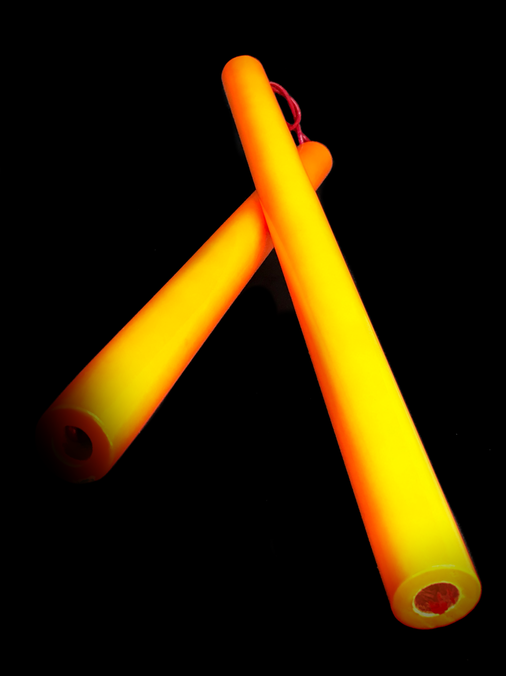 Scka Flame Series - The Not Chakus (Orange) - Scka Weapons